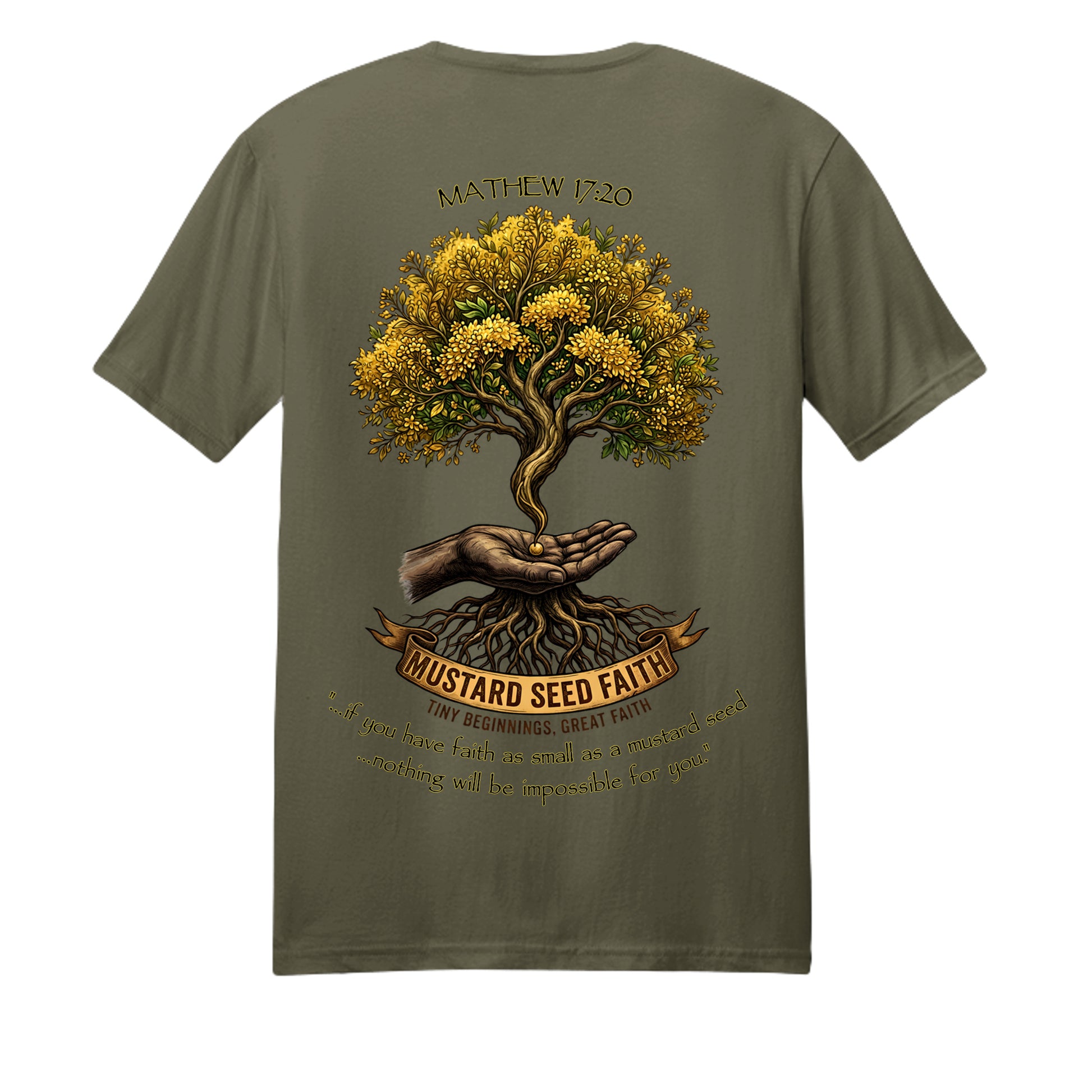 Olive Drab Green - PC54 - BACK