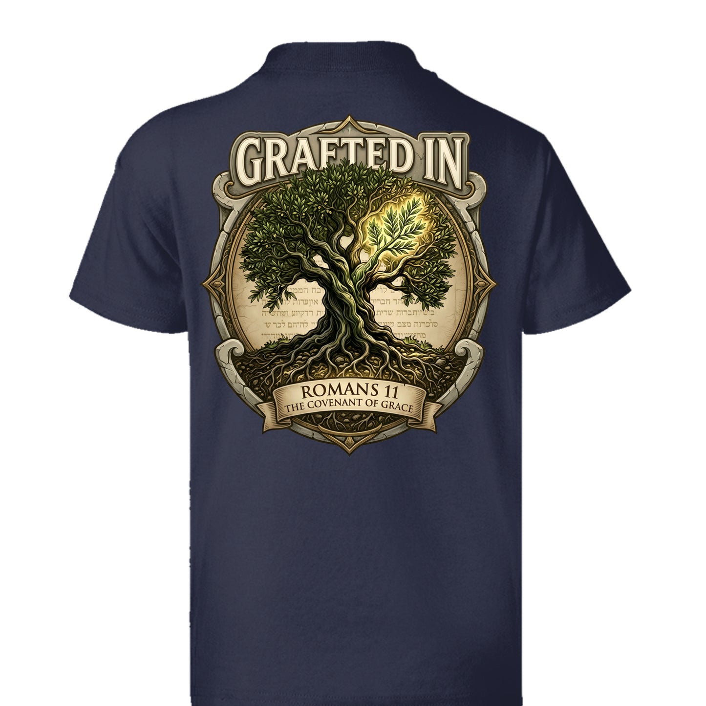 Heather Navy - 5370 - BACK
