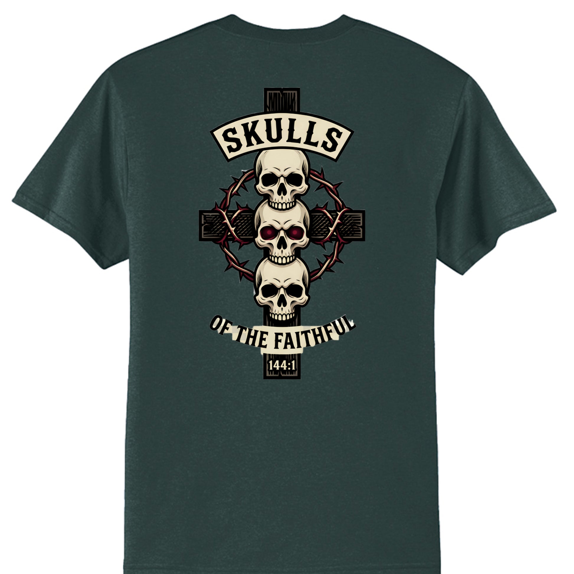 Dark Green - PC55T - BACK