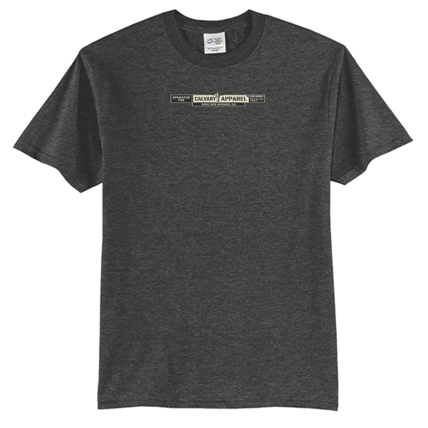 Dark Heather Grey - PC55T - FRONT