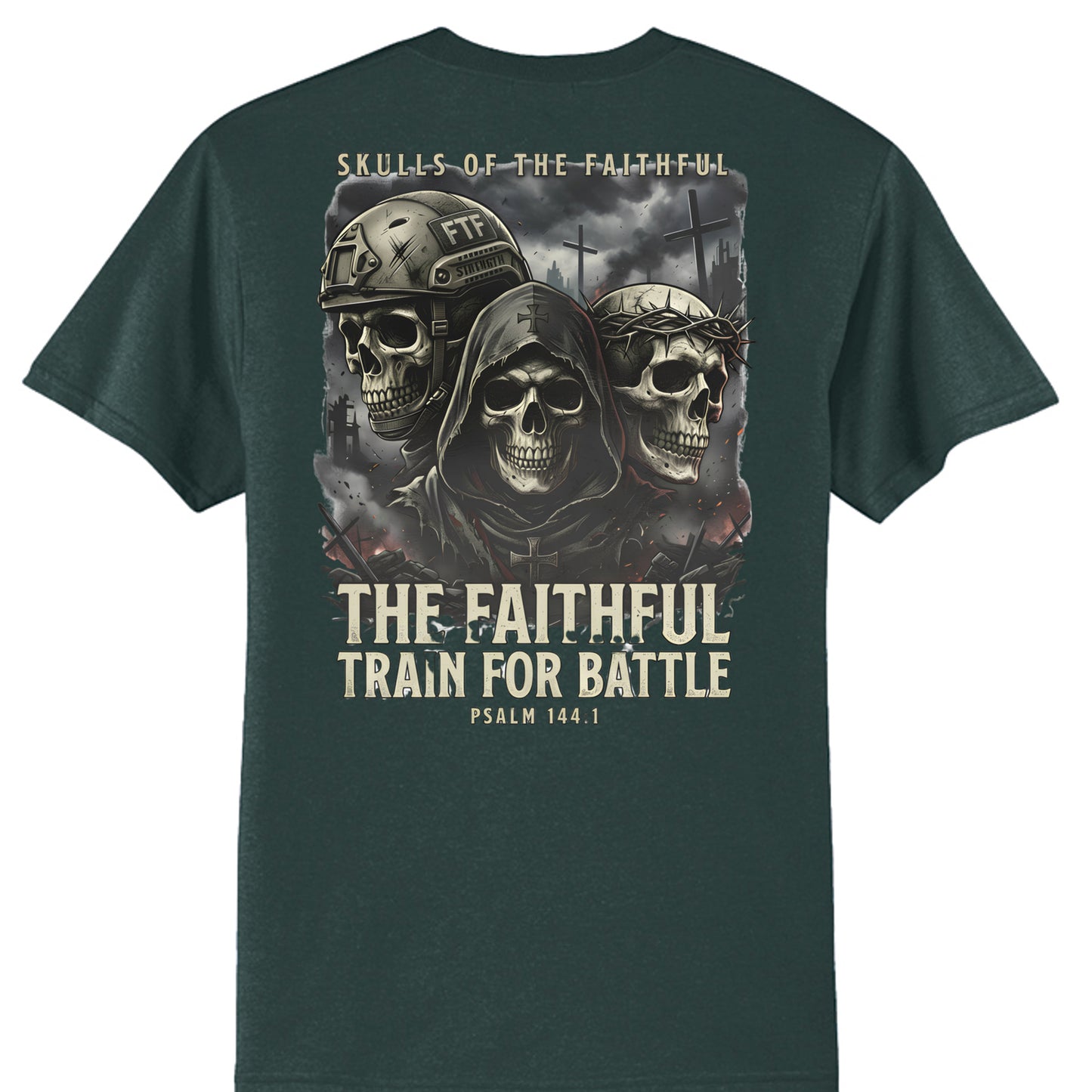Dark Green - PC55T - BACK