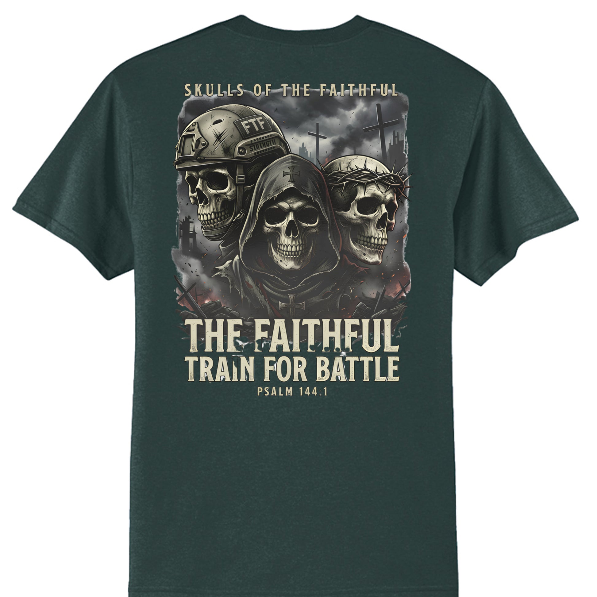 Dark Green - PC55T - BACK