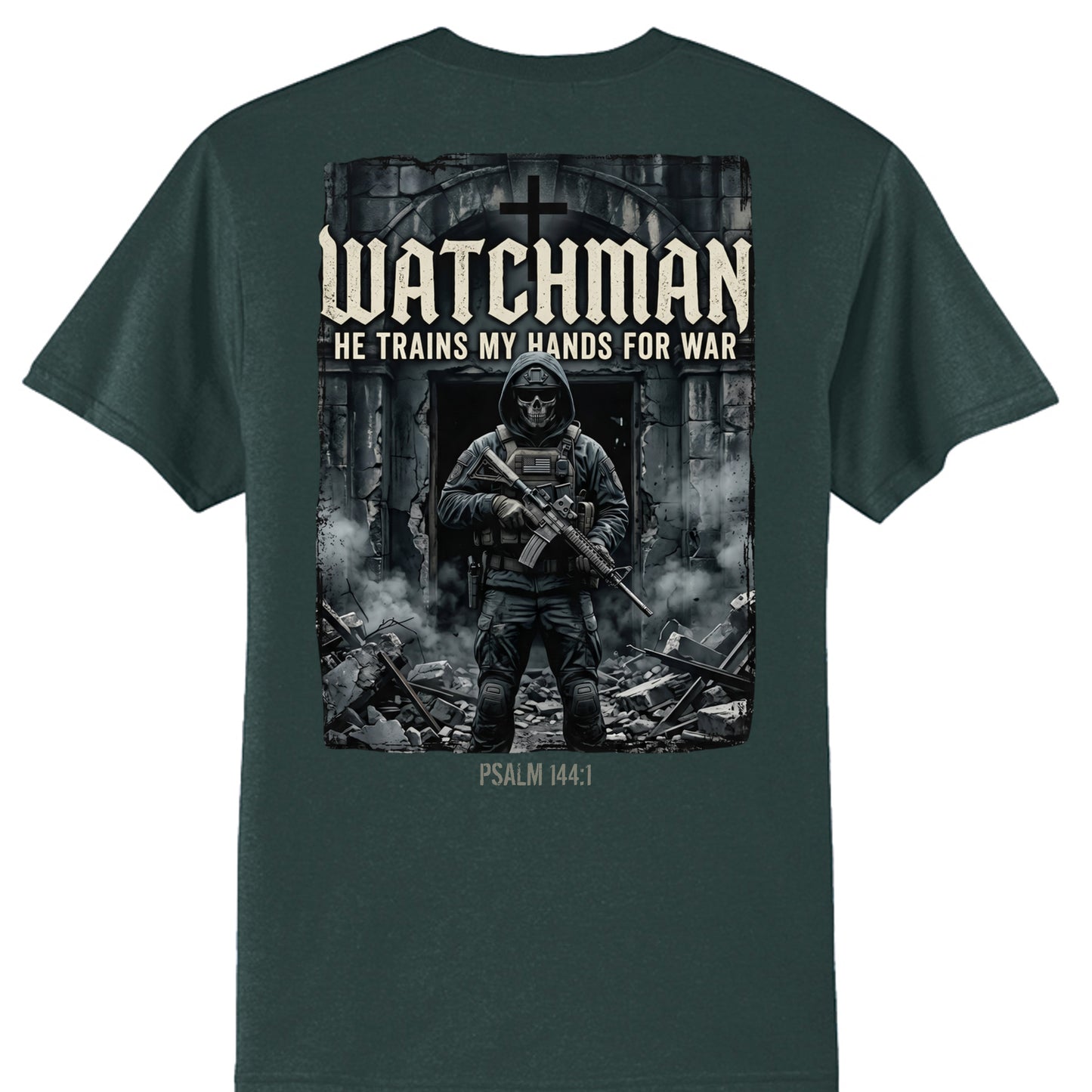 Dark Green - PC55T - BACK