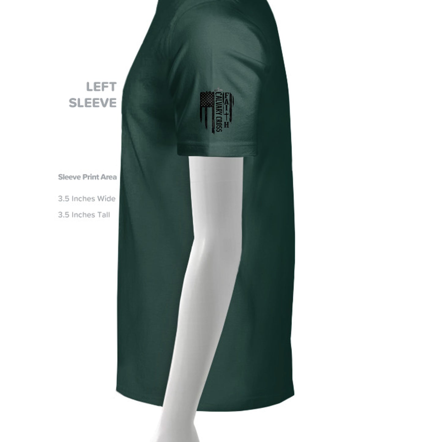 Dark Green - PC55T - SLEEVE_LEFT