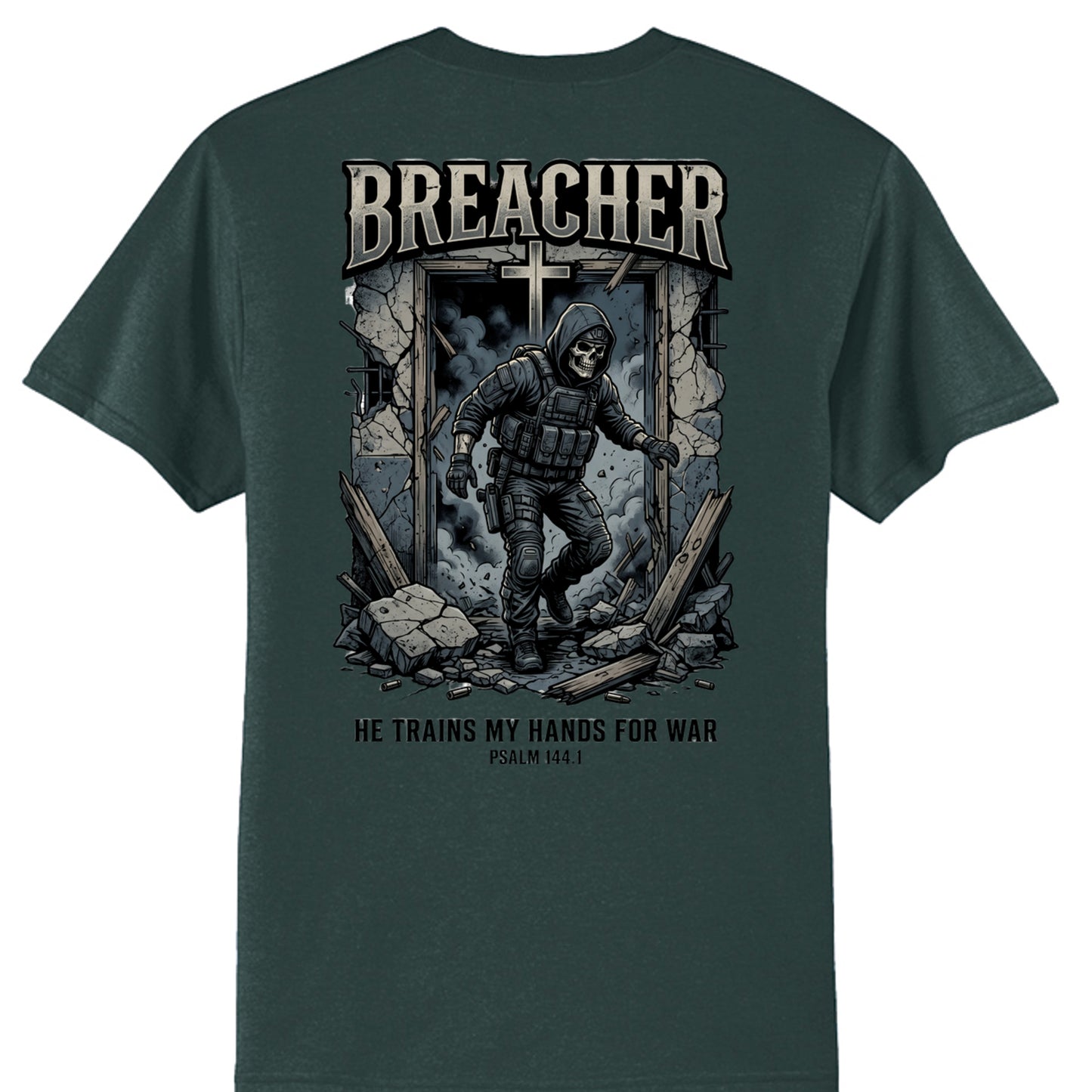Dark Green - PC55T - BACK