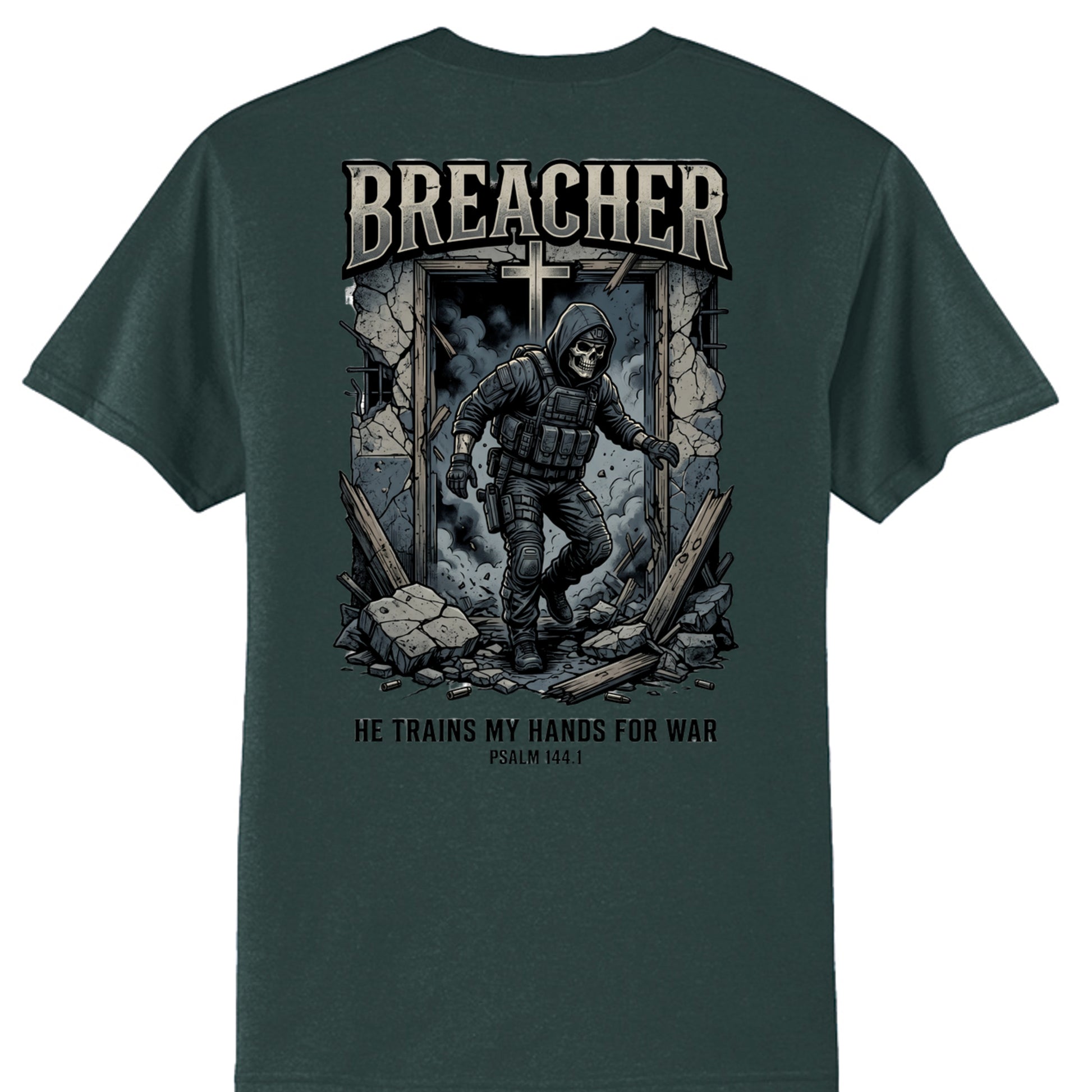 Dark Green - PC55T - BACK