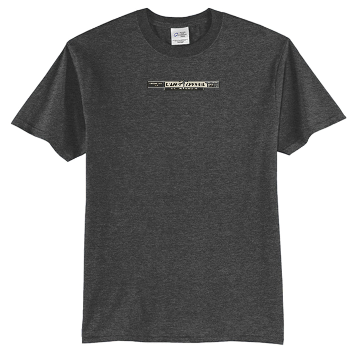 Dark Heather Grey - PC55T - FRONT