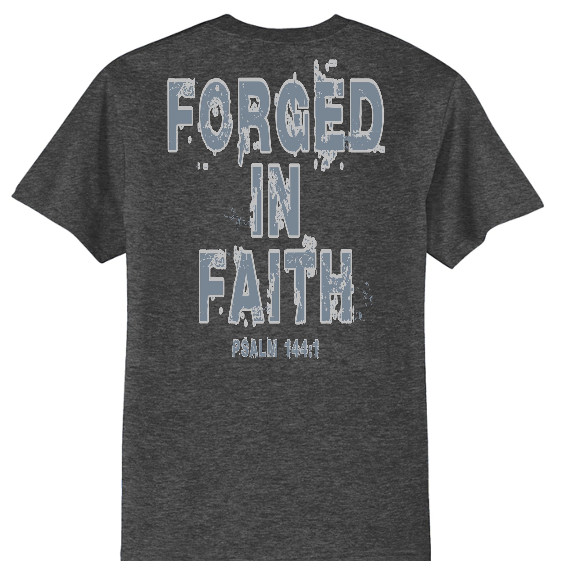 Dark Heather Grey - PC55T - BACK
